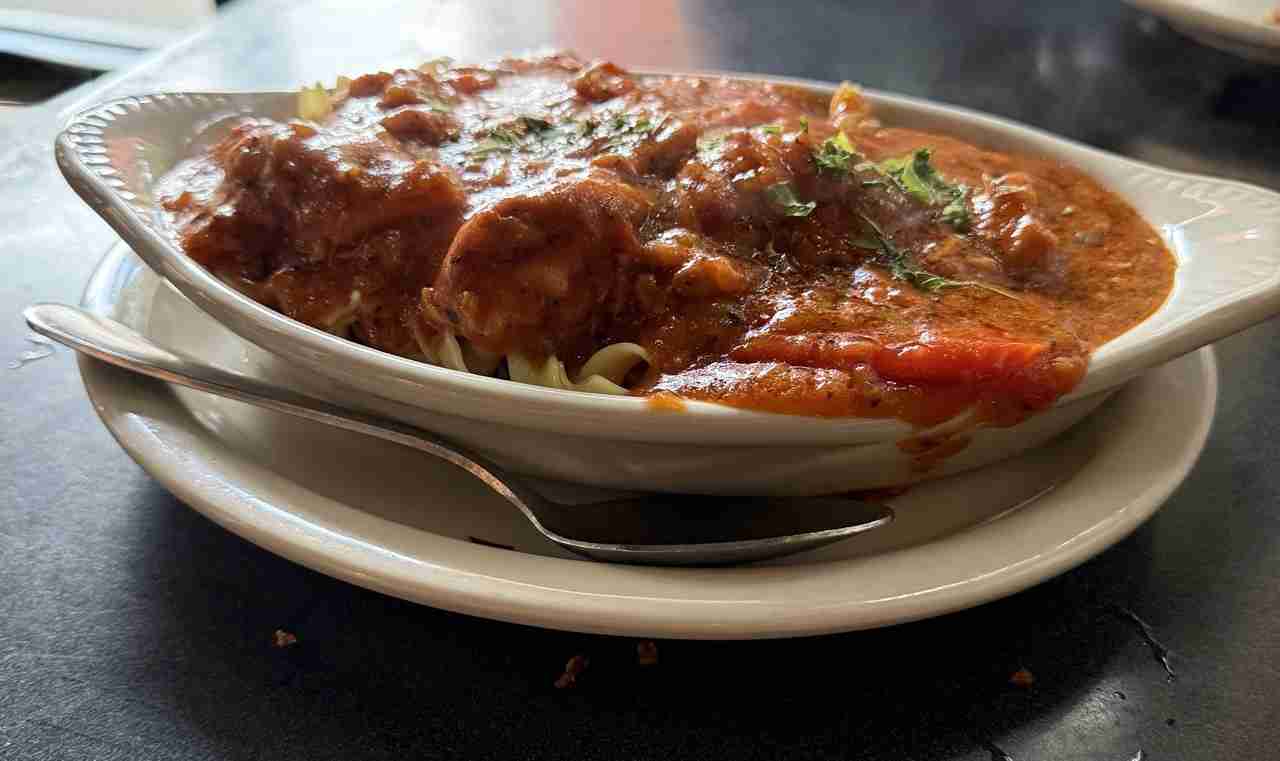 Chicken Paprikash at Veselka. Photo by Valérie Blanchard