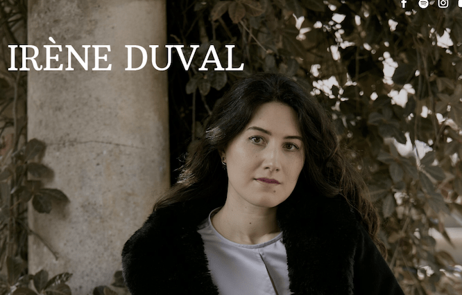 Irene Duval, Violinist. Courtesy ireneduval.com