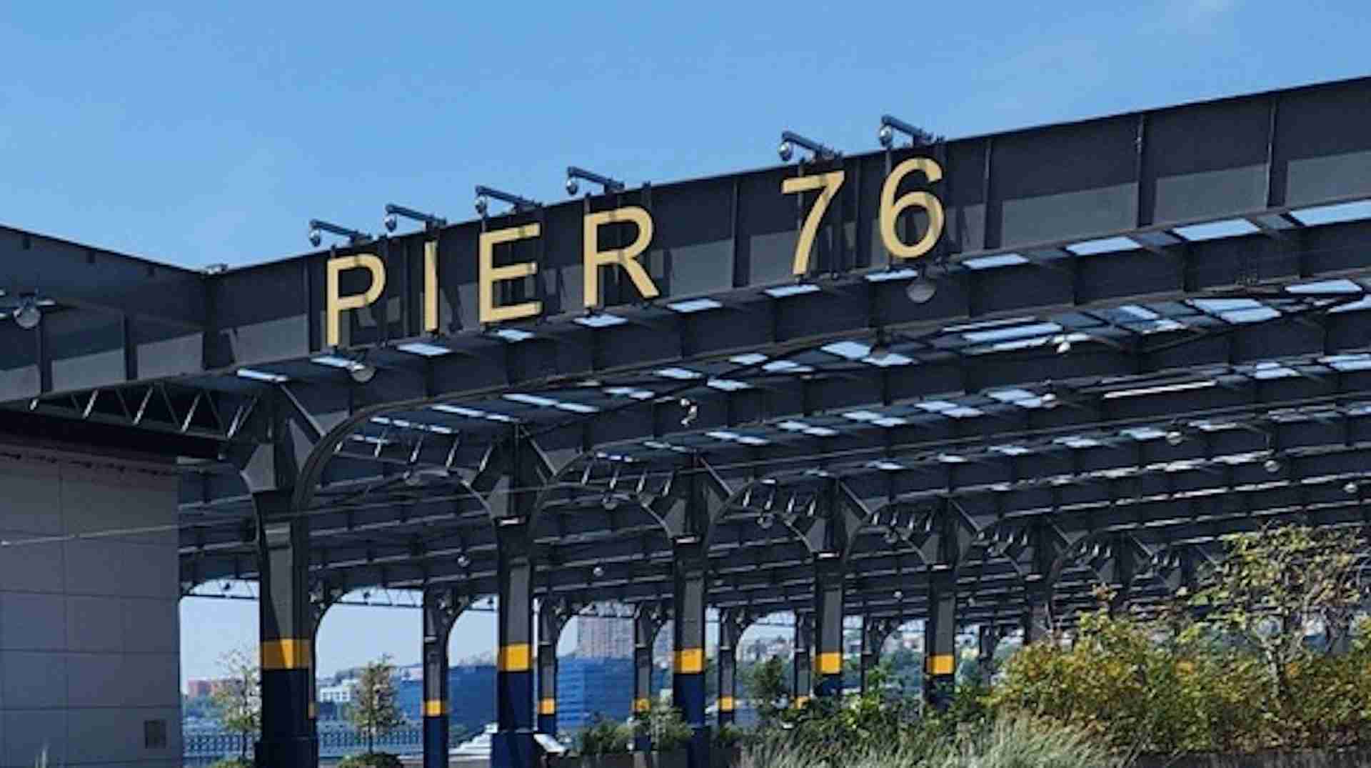 Pier 76, location of the St. George Society Fundraiser at the Classic Car Club Manhattan. Photo by Sora Vernikoff