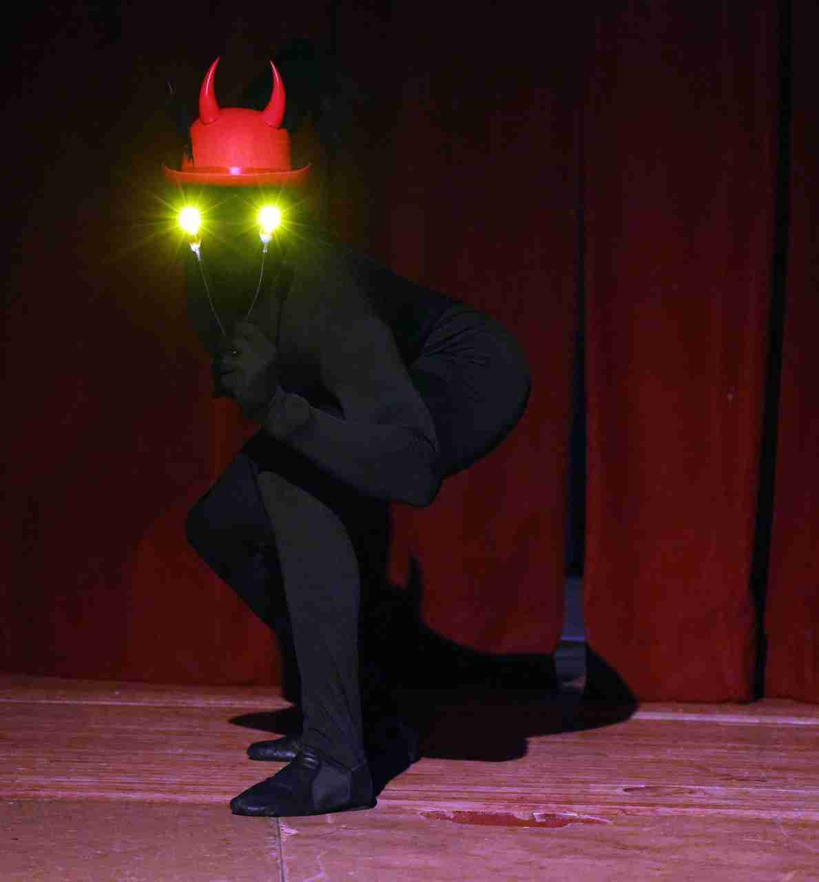 Trent Firestine as the Devil. Photo by Adam Bundy Photography