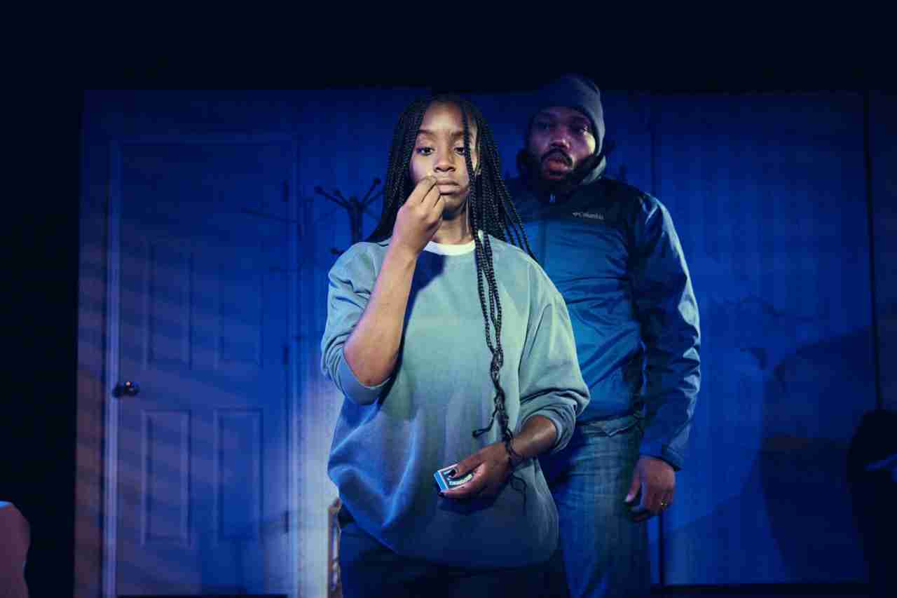 Kendyl Grace Davis and Kevin Richard Best in a scene from Sulphur Bottom. Photo by Austin Pogrob
