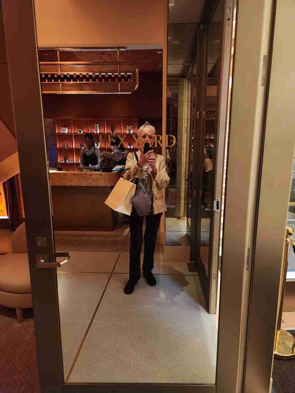 Yours Truly at the Waldorf Astoria Hotel and Lex Yard Restaurant in Manhattan. Photo by Sora Vernikoff