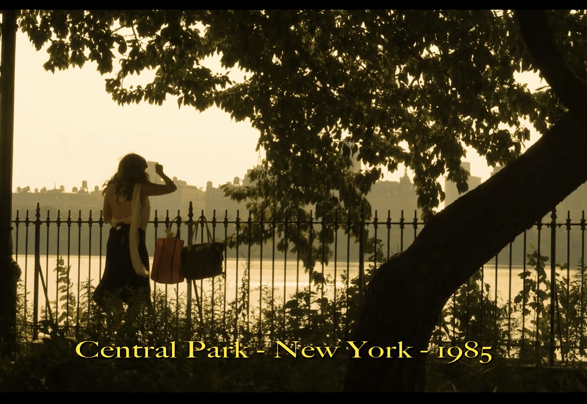 A scene from Déjà vu: The Peril of Pauline, starring Cybela Clare. Screen shot courtesy Prism Pictures' official trailer on Youtube