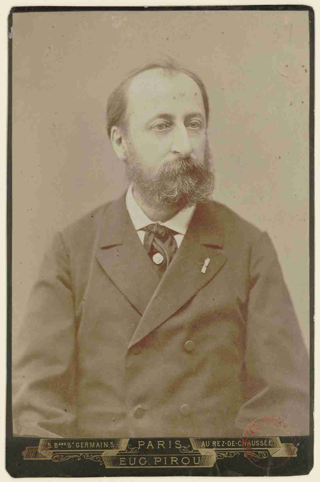 Camille Saint-Saëns by Eugène Pirou, 1880. Bibliothèque nationale de France, Public domain, via Wikimedia Commons
