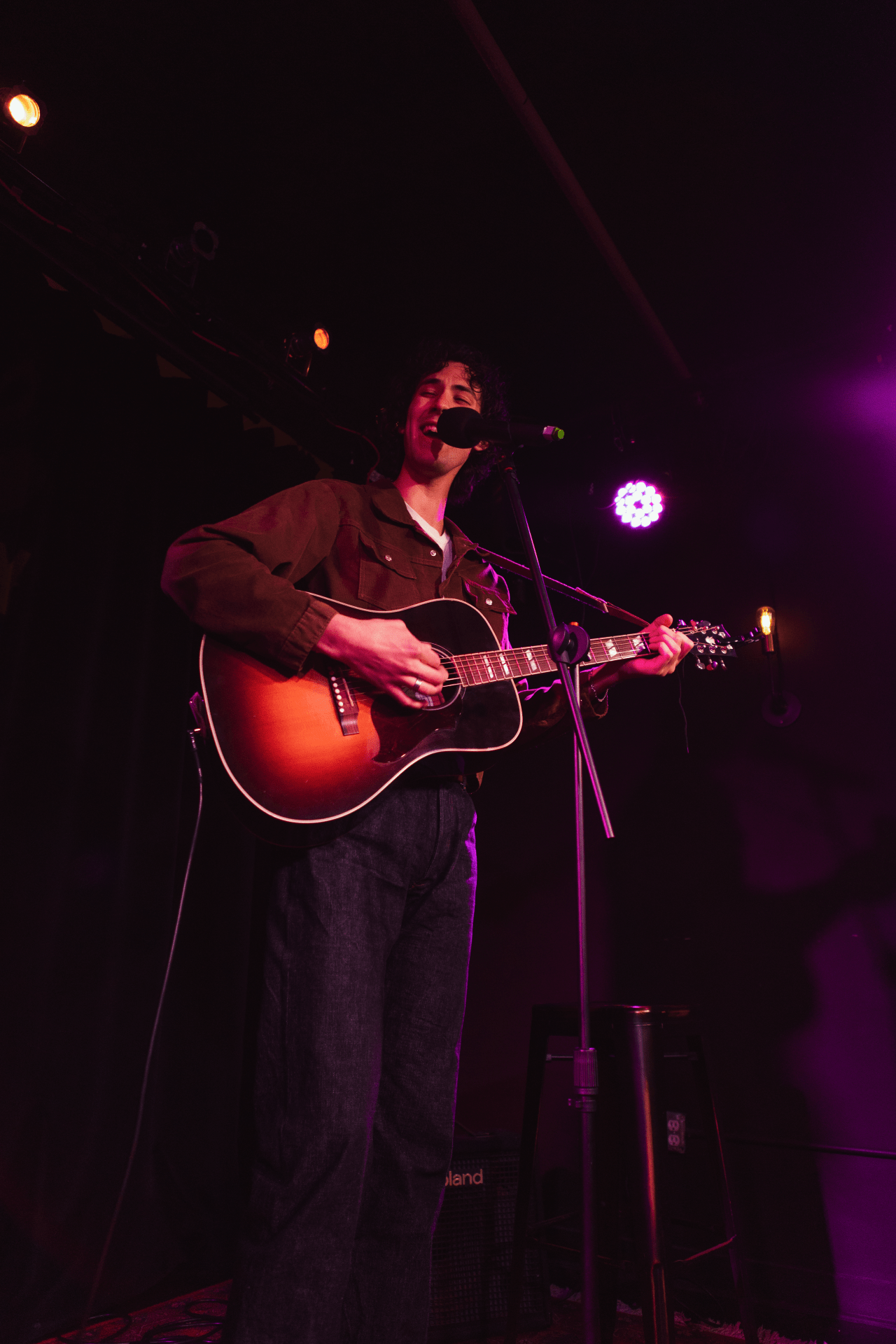 Jater Webb as Teddy in a scene from Oil and Whiskey at the Chain Theatre. Photo by Liz Guenther