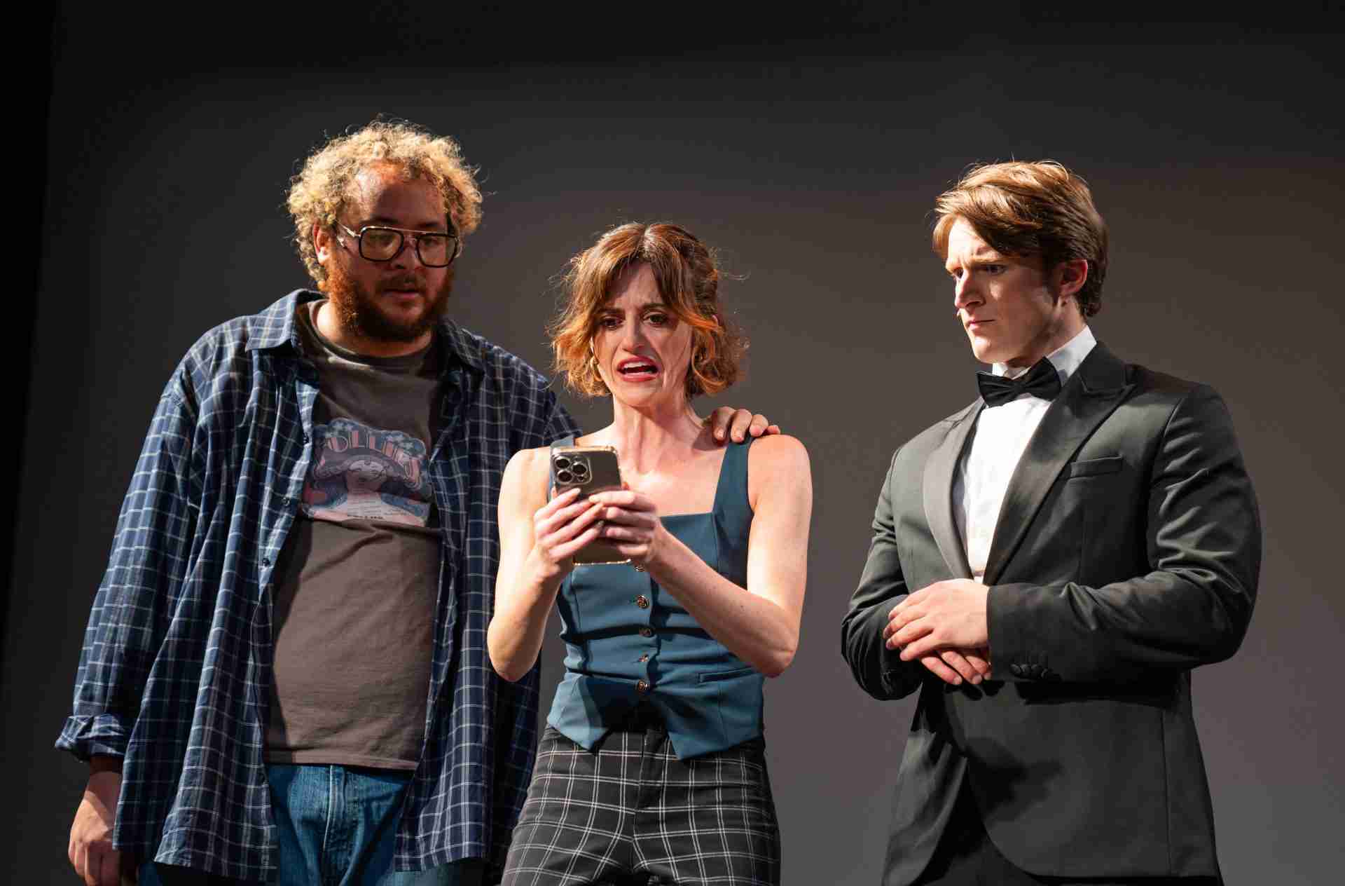L-R: Tyler Tanner, Mychal Phillips and Marek Zurkowski in a scene from Nothing Like Broadway! Photo by Arden Dickson