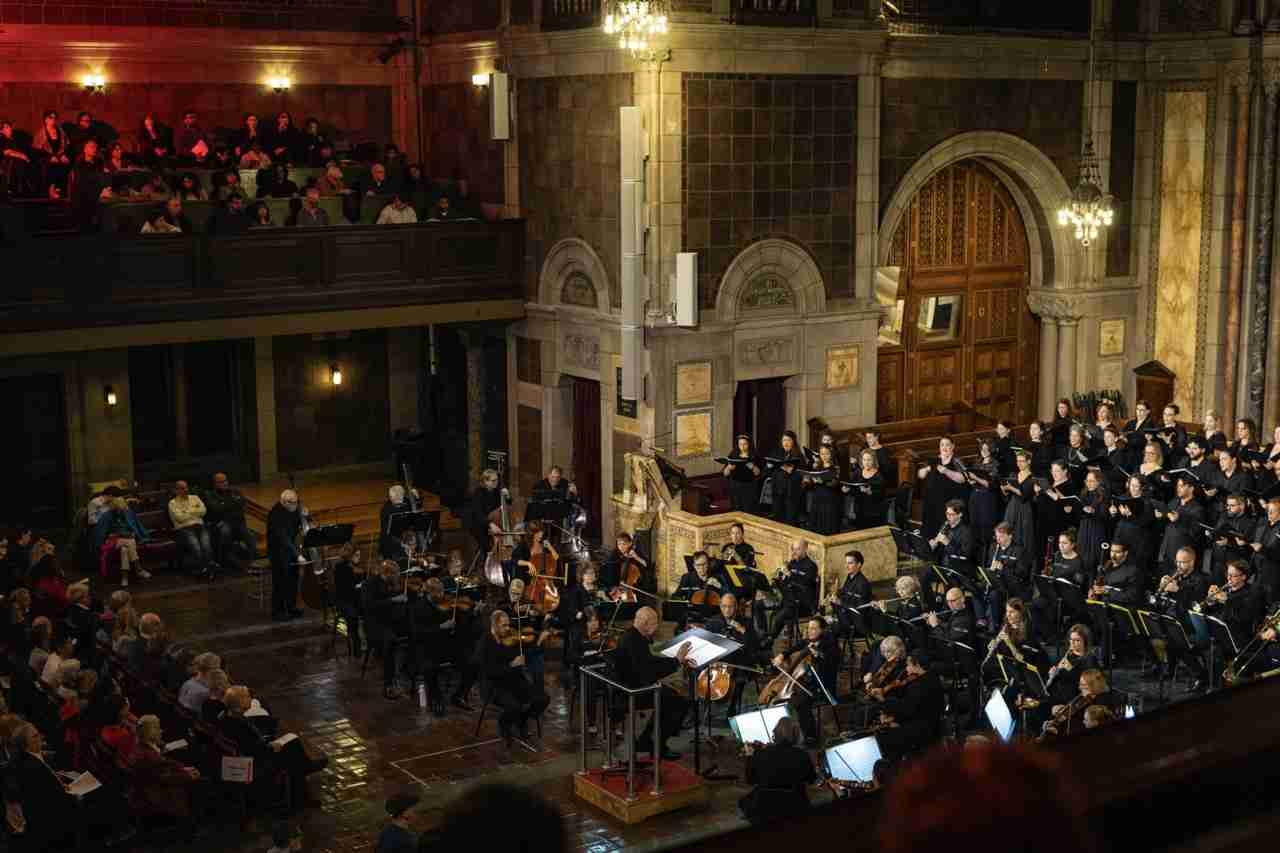 Requiem and Revelation by the ASO at St. Bart's in NYC. Photo by Matt Dine