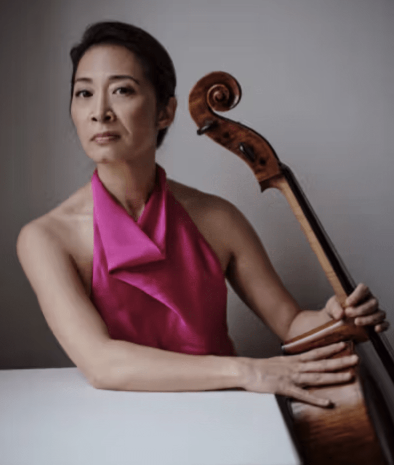 Nina Lee, Cello. Member of the Brentano String Quartet. Courtesy brentanoquartet.com
