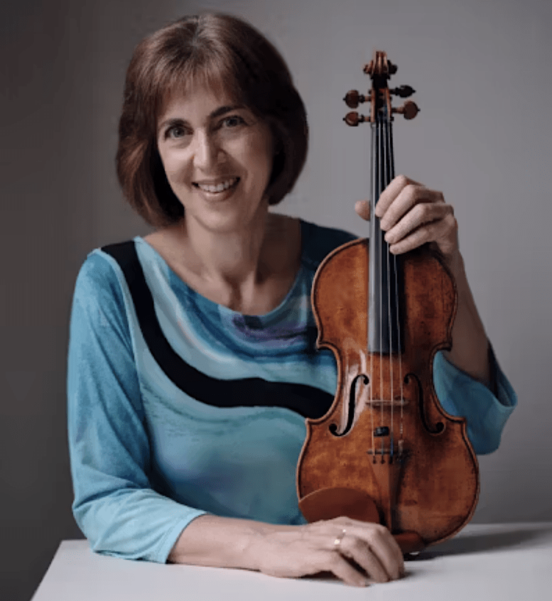 Serena Canin, Violin. Member, Brentano String Quartet. Courtesy brentanoquartet.com