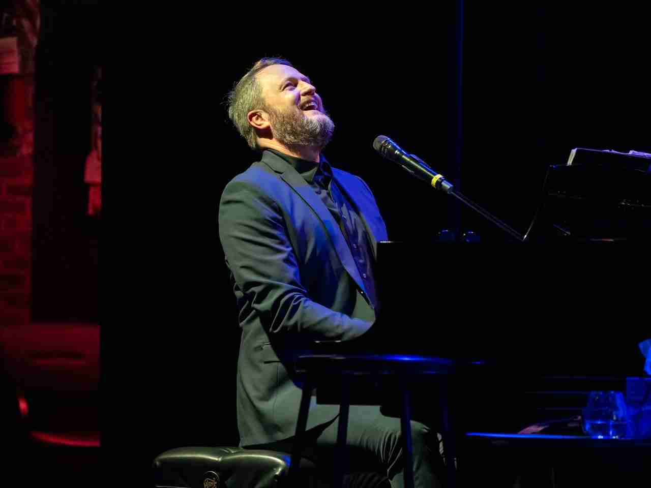 Todd Almond, music director and pianist for An Evening with Laura Benanti at the 92nd Street Y, New York City. Photo Credit Richard Termine