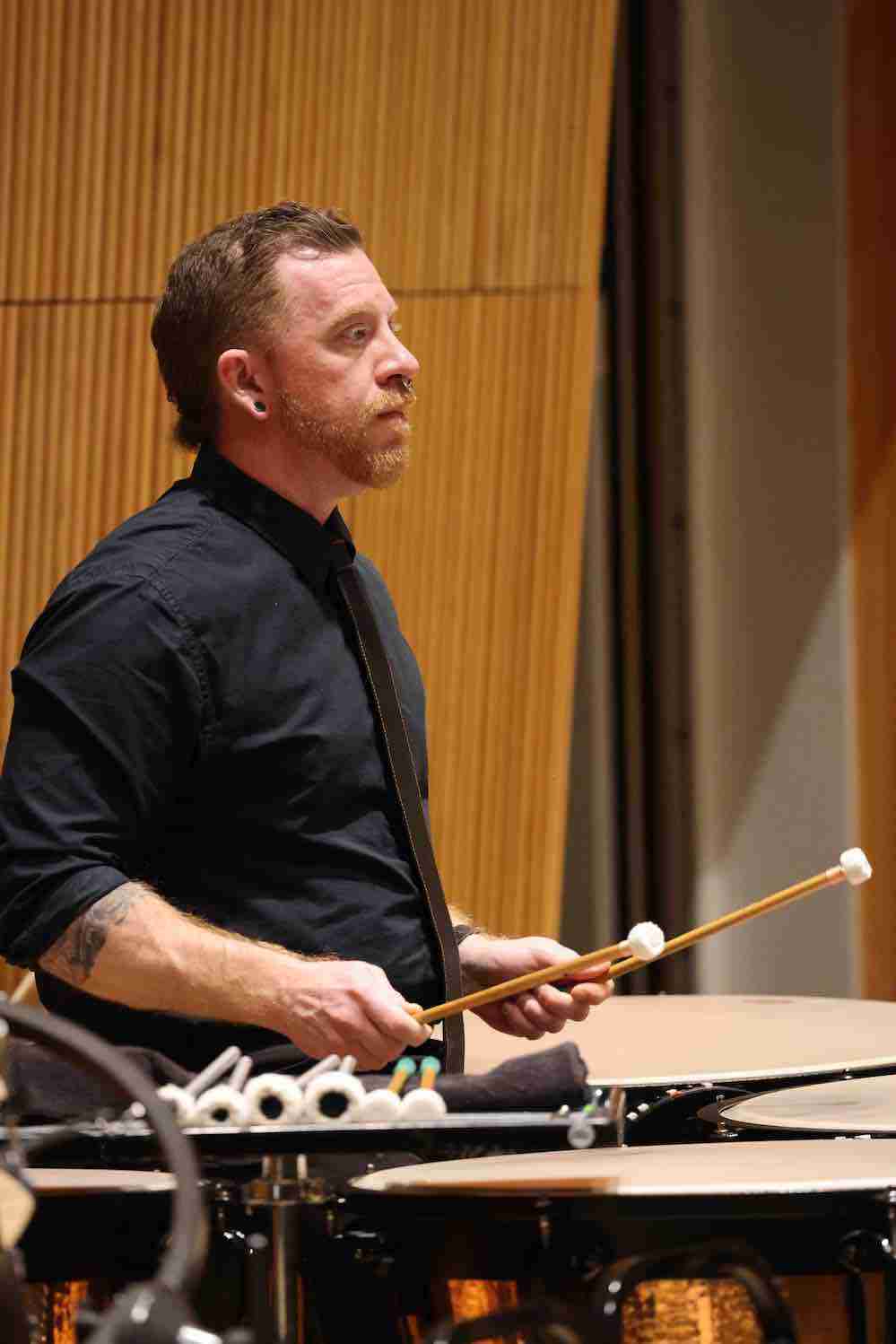 Paul Robertson, Timpani. Member of the Park Avenue Chamber Symphony. Courtesy PACS