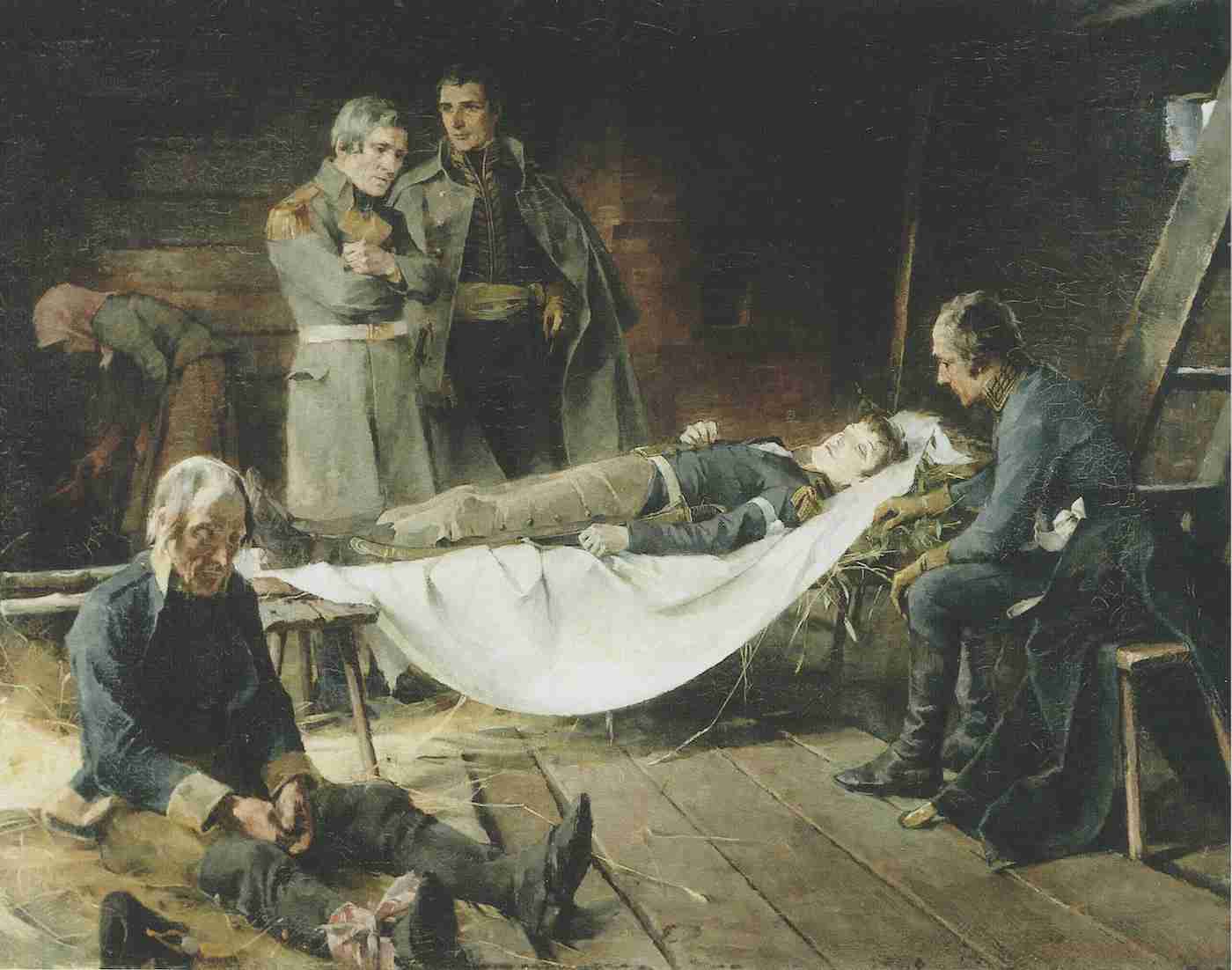 The Death of Wilhelm von Schwerins. By Helene Schjerfbeck Helene Schjerfbeck, Public domain, via Wikimedia Commons
