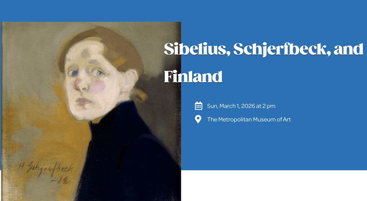 Sight & Sound: The Orchestra Now Unites Sibelius and Schjerfbeck at The MET Museum