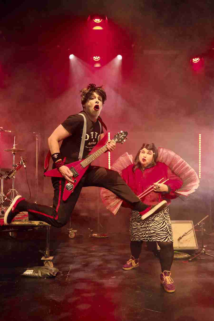 Die Roten Punkte - Otto & Astrid. Creator Aaron Walker Photograph