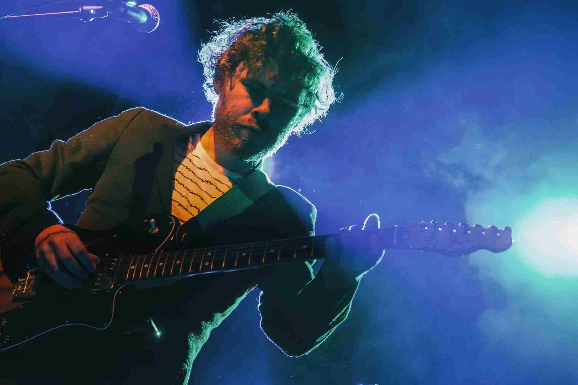 Gabriel Kahane on Guitar. Photo by Scott Shrader