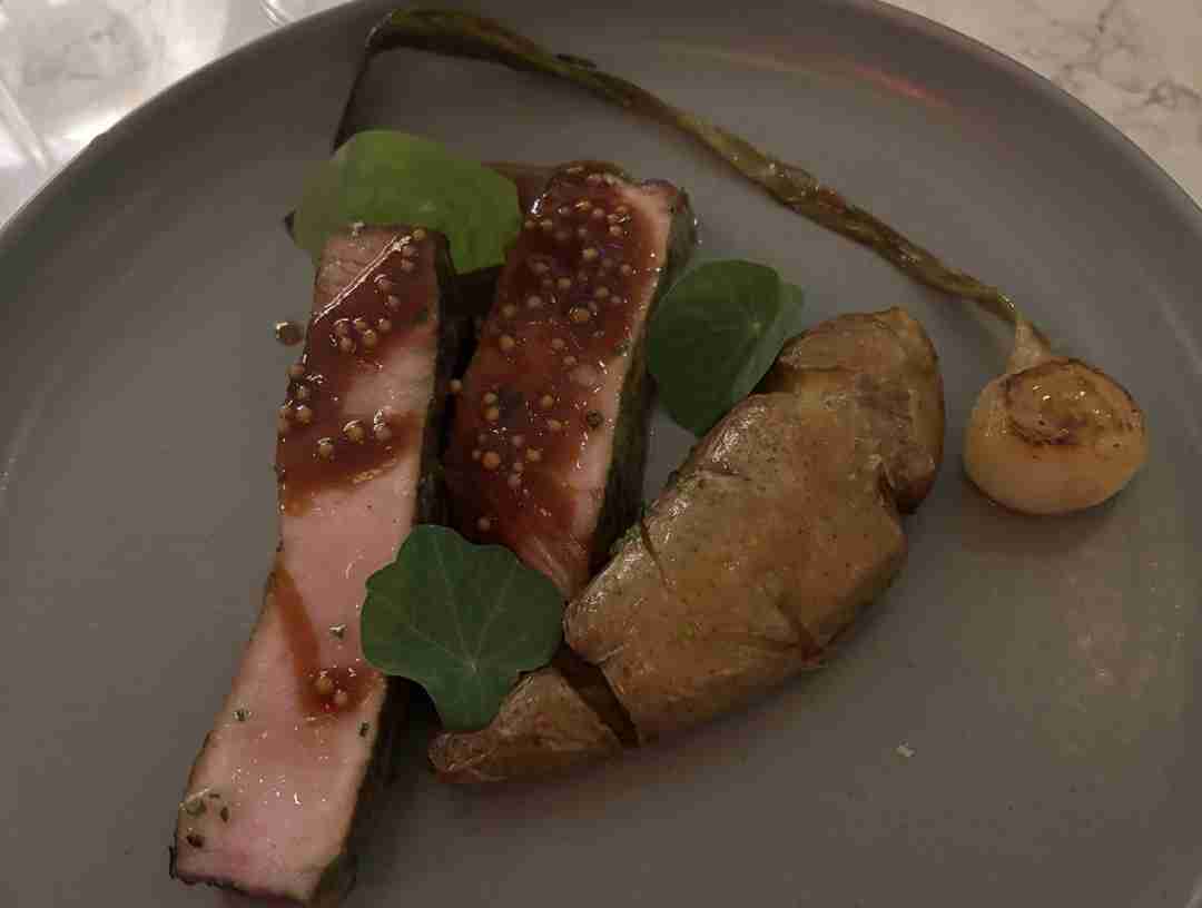 Heritage Pork Chop at The Morris Proper. Photo by Victoria L. Dammer