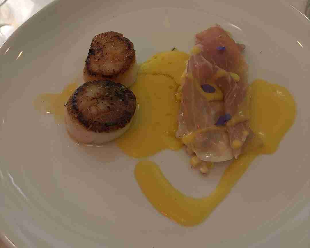 Seared Scallop at The Morris Proper. Photo by Victoria L. Dammer