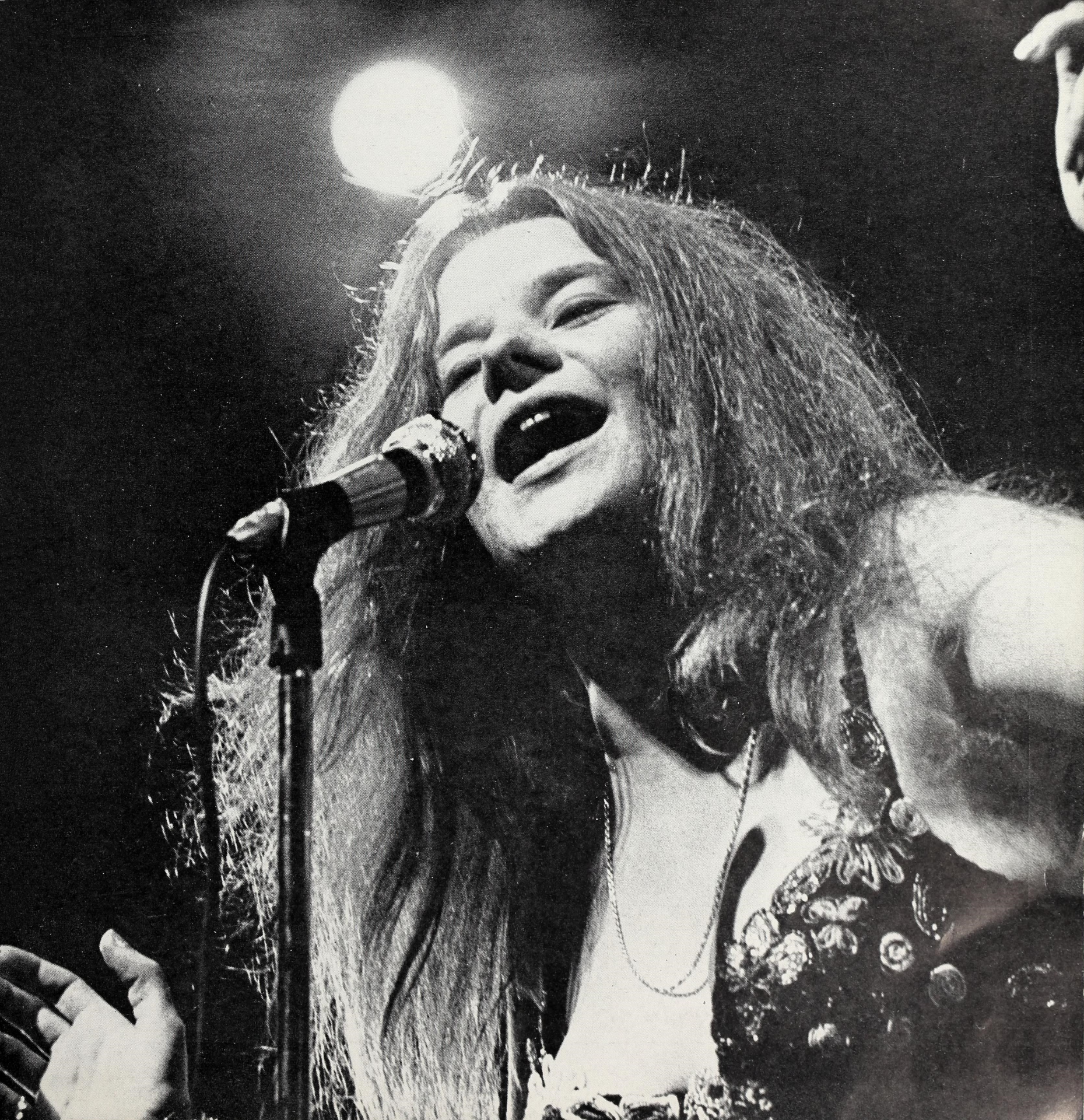 Janis Joplin. Cash Box (1968) Public Domain via Wikipedia Commons