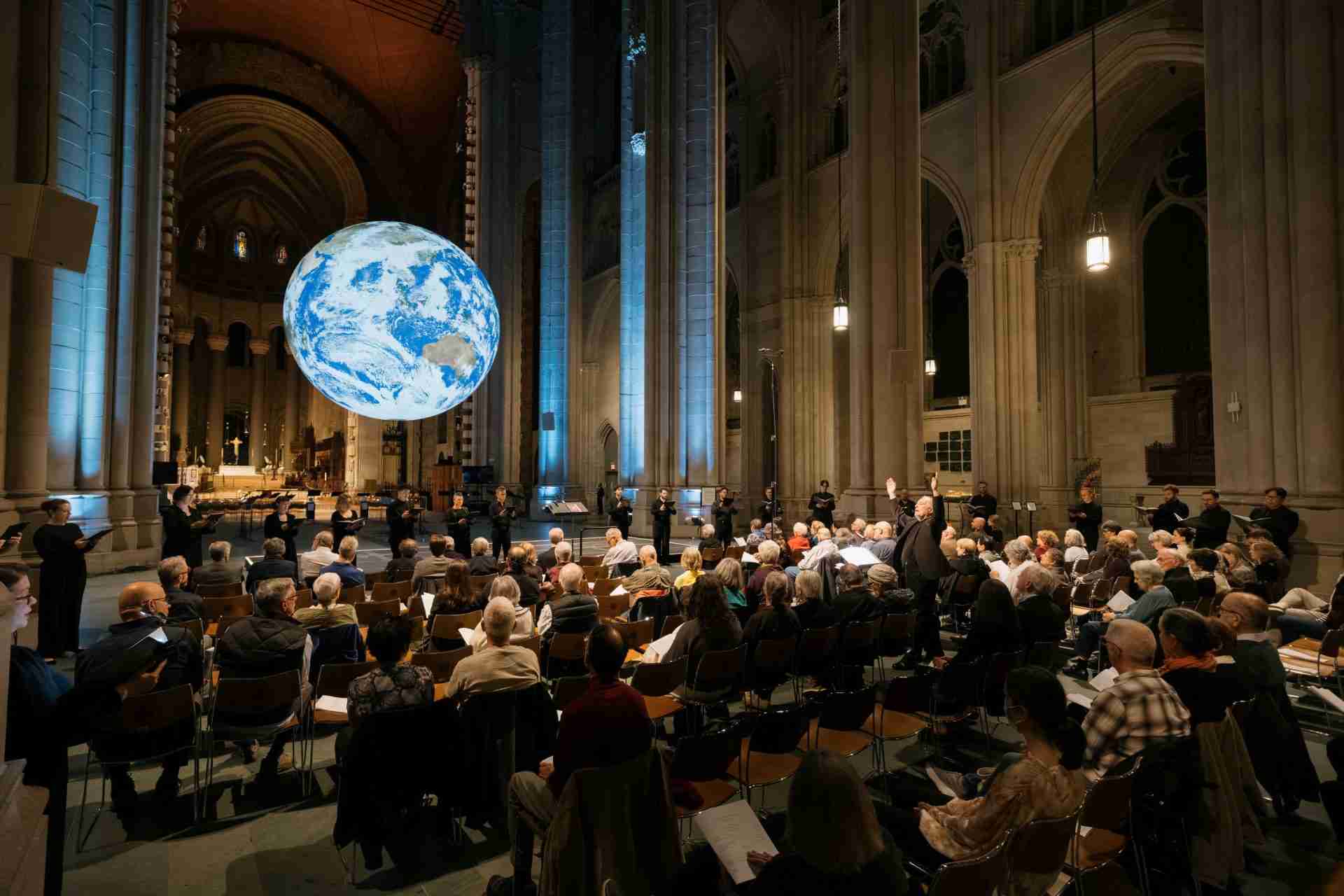 Musica Sacra Wraps the Cathedral of St. John the Divine in SurRound: The Earth Remembers. Photo by Brian Hatton