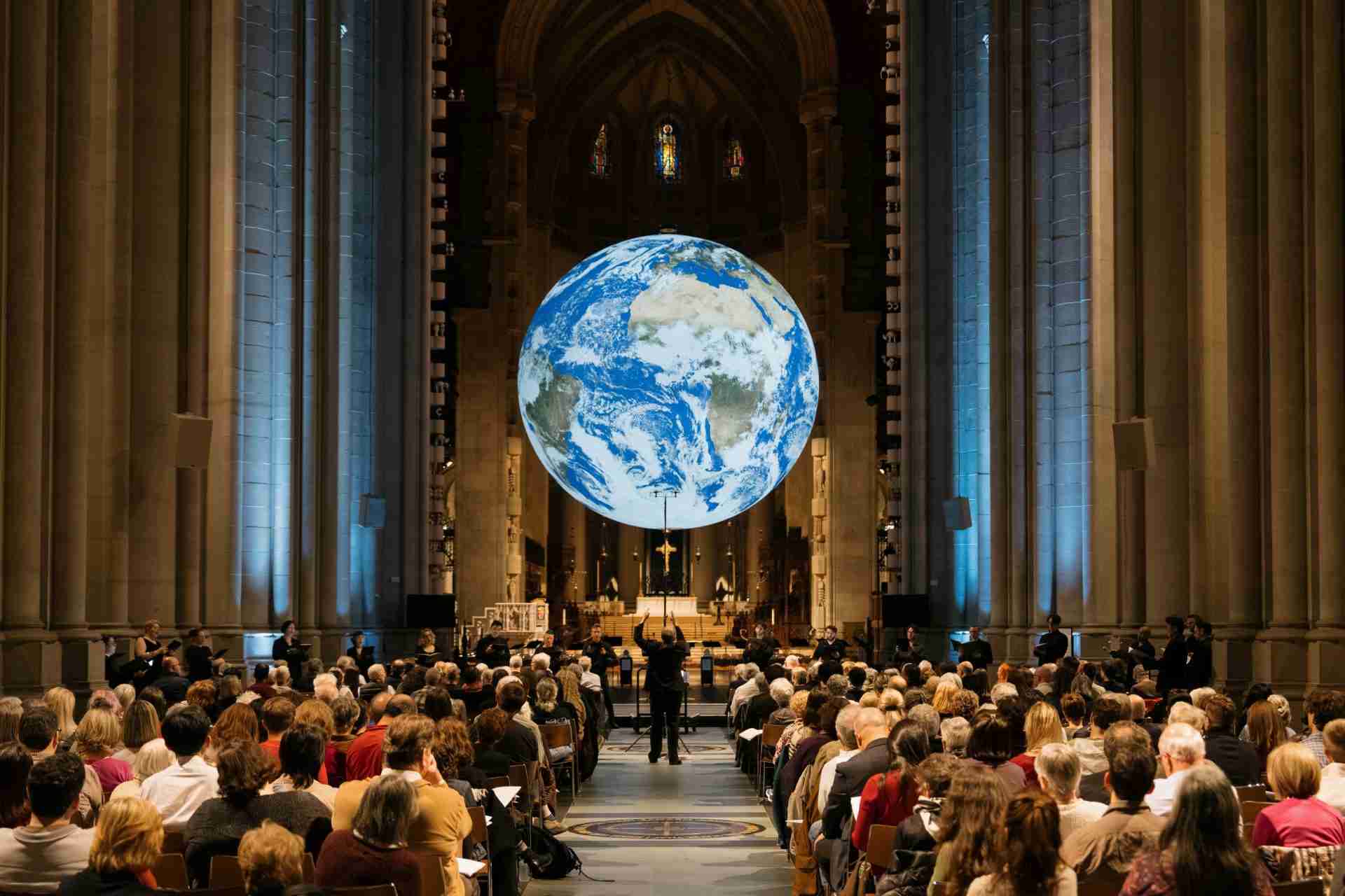 Musica Sacra Wraps the Cathedral of St. John the Divine in SurRound: The Earth Remembers. Photo by Brian Hatton